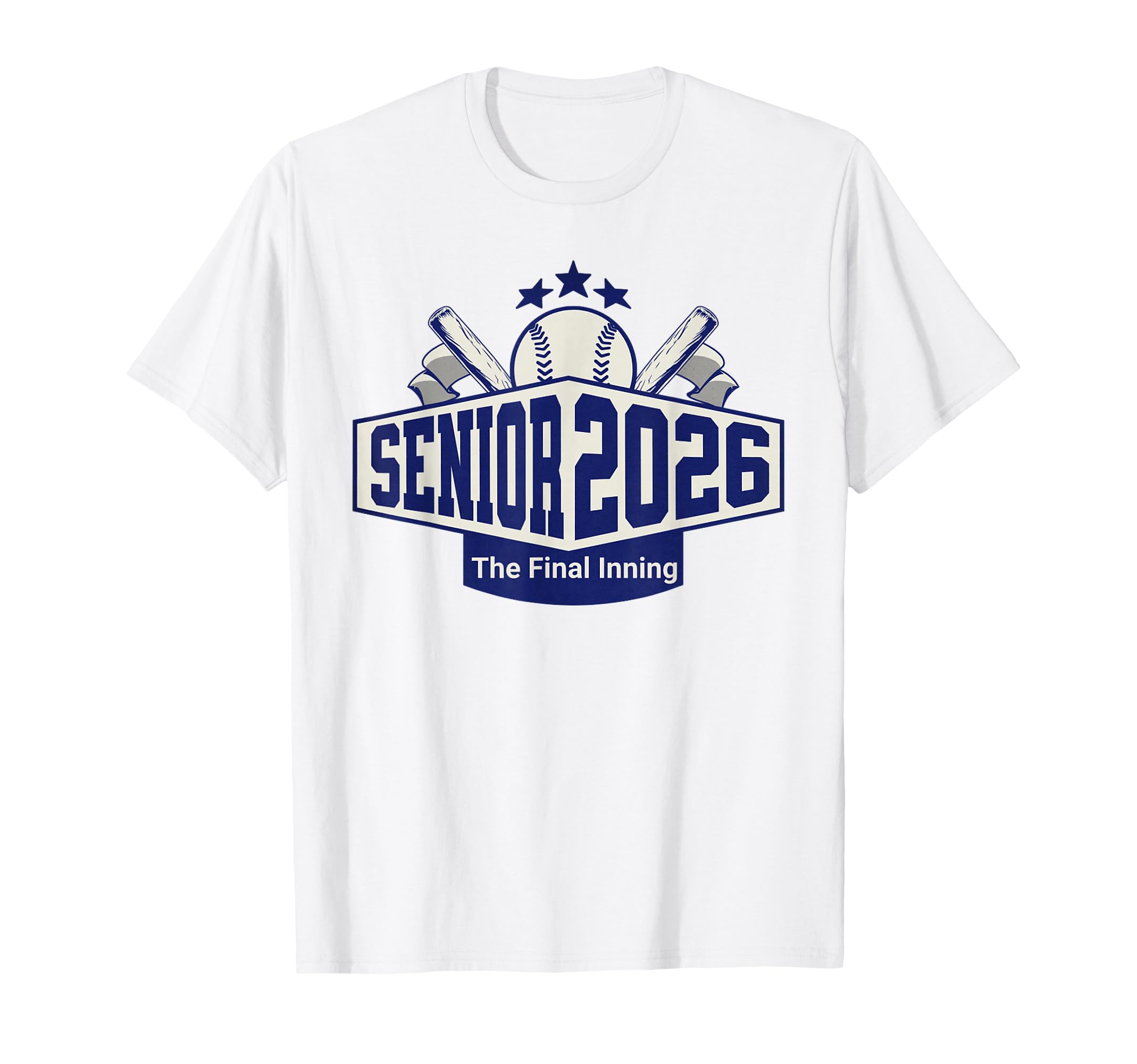 Baseball Senior 2026 Final Inning Senior T-Shirt - Novelty Apparel Unisex - T-Shirt, Sweatshirt, Hoodie
