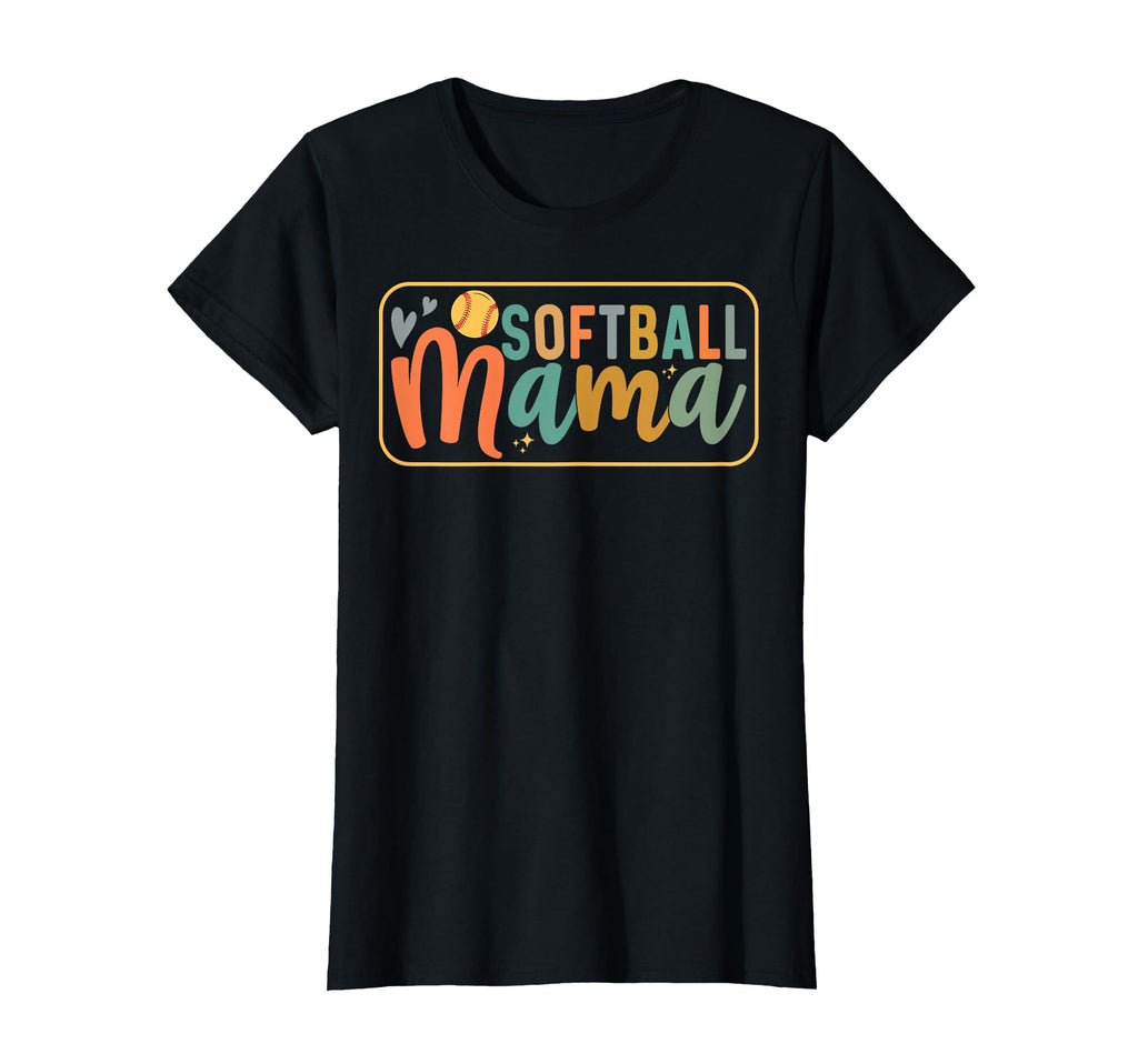 Softball Mama Funny Baseball Player T-Shirt - Unique Graphic for Adults - T-Shirt, Sweatshirt, Hoodie