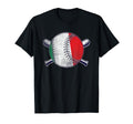 Italian Baseball Sport Italy T-Shirt - Fun Novelty Design for Adults - T-Shirt, Sweatshirt, Hoodie