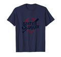 Baseball Sister Sister Slugger Sports T-Shirt - Novelty Apparel Men Women - T-Shirt, Sweatshirt, Hoodie