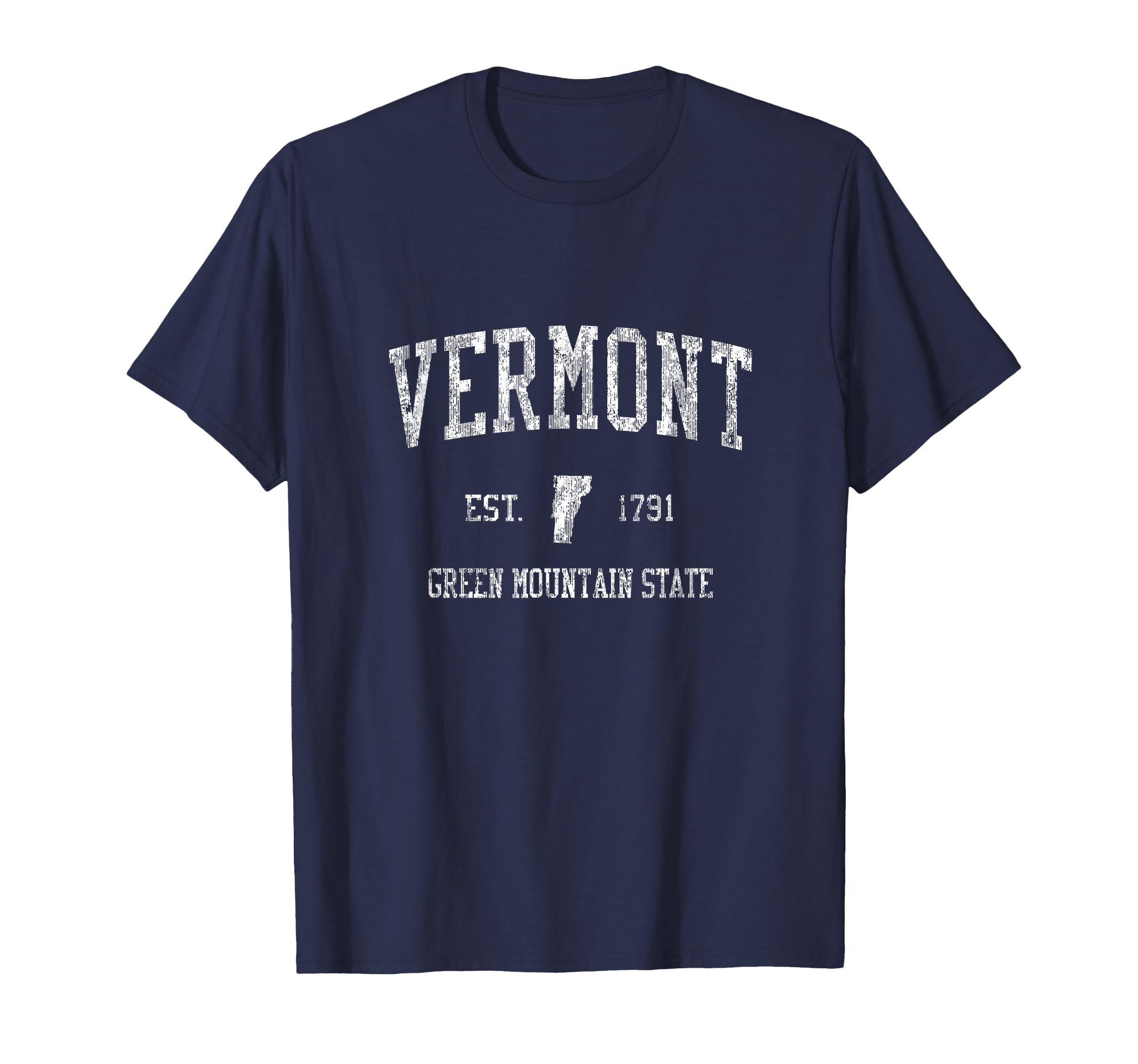 Vermont Vt Sports T-Shirt - Custom Art Print Unisex - T-Shirt, Sweatshirt, Hoodie