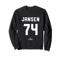 Kenley Jansen 74 Los Angeles Sweatshirt - Custom Art Print for Adults - T-Shirt, Sweatshirt, Hoodie