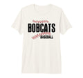 Bobcats Baseball Laces Game Day Mascot T-Shirt - Graphic Print Men Women - T-Shirt, Sweatshirt, Hoodie