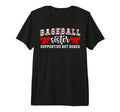 Baseball Sister Supportive Sister T-Shirt - Custom Art Print Unisex - T-Shirt, Sweatshirt, Hoodie