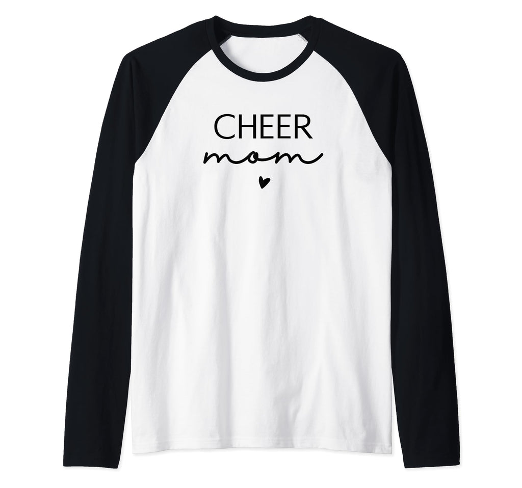 Cheer Mom Cheerleader Mama White T-Shirt - Novelty Apparel for Adults - T-Shirt, Sweatshirt, Hoodie