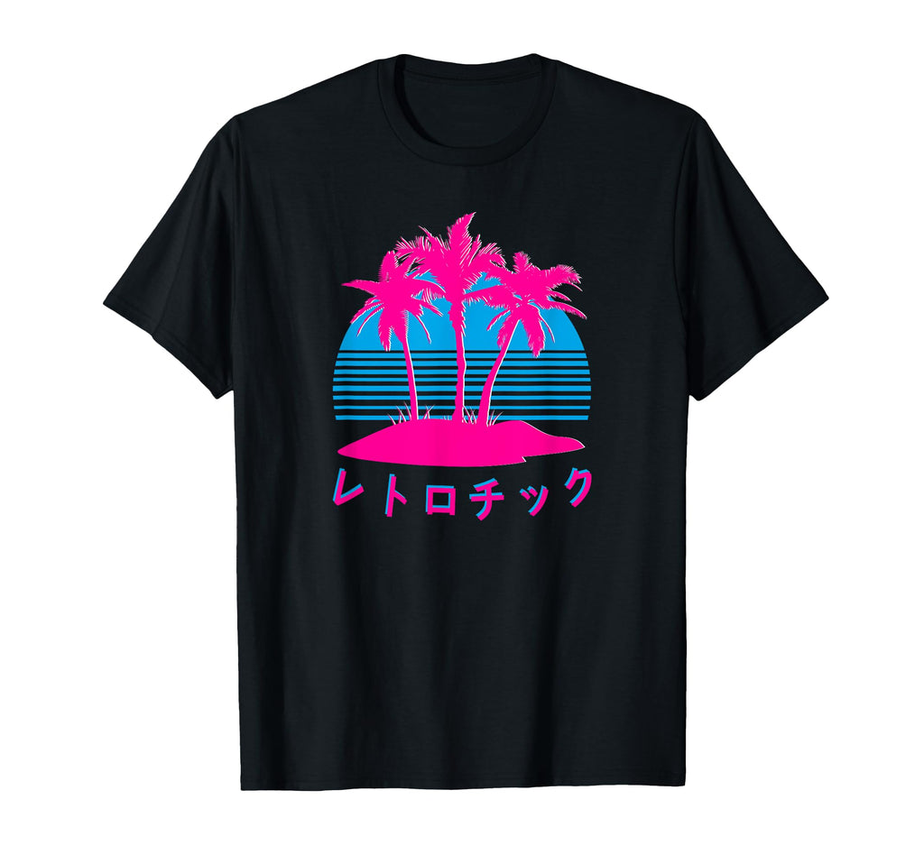 Vaporwave 80S 90S Aesthetics Synthwave T-Shirt - Novelty Apparel Men Women - T-Shirt, Sweatshirt, Hoodie