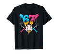 Six Seven Baseball Ice Cream Drip 67 T-Shirt - Custom Art Print for Adults - T-Shirt, Sweatshirt, Hoodie