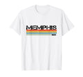 Memphis Area Code 901 Stripes T-Shirt - Minimalist Print for Adults - T-Shirt, Sweatshirt, Hoodie