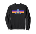 Atari Sunset Gaming Logo Sweatshirt - Aesthetic Graphic Men Women - T-Shirt, Sweatshirt, Hoodie