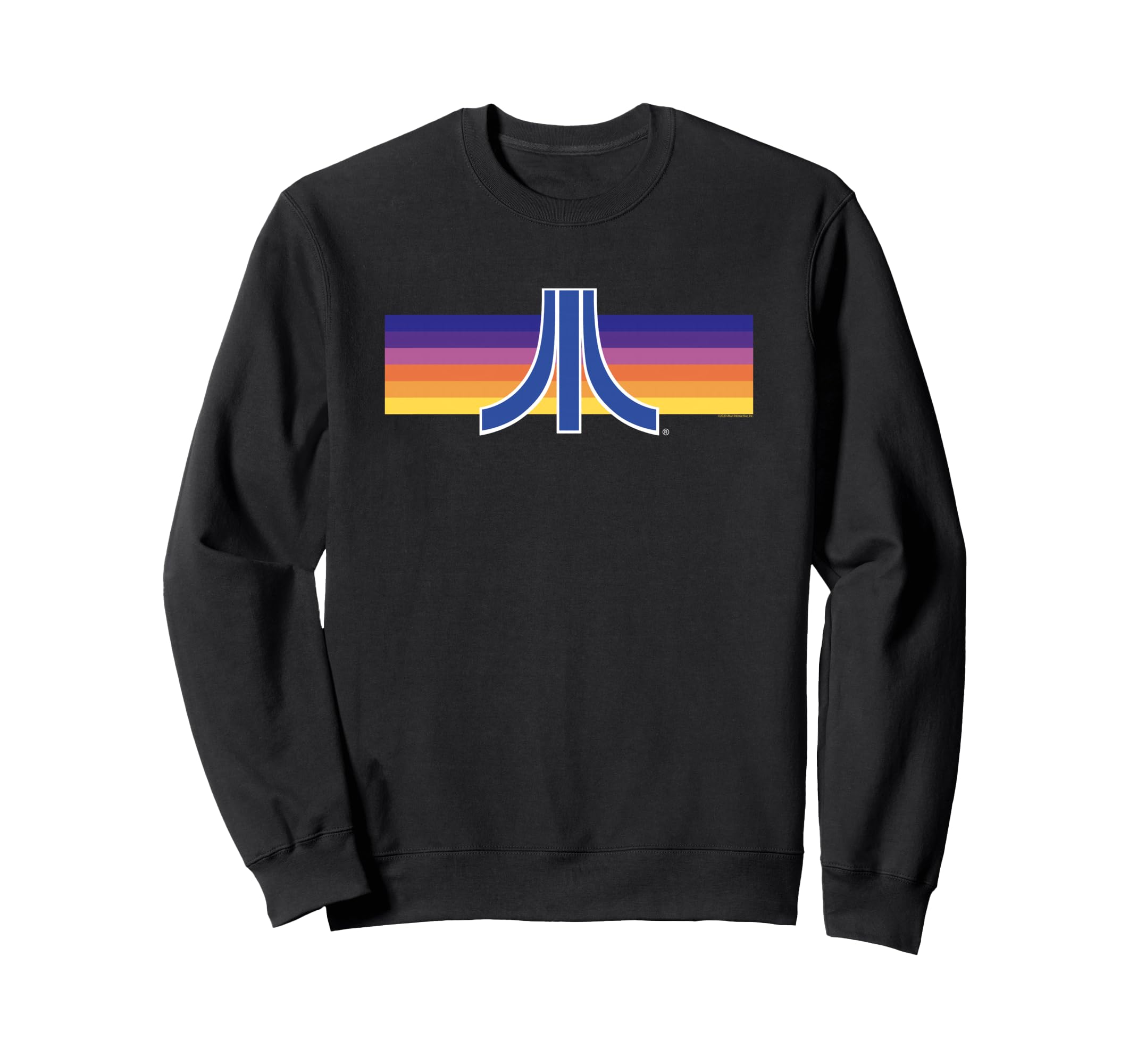 Atari Sunset Gaming Logo Sweatshirt - Aesthetic Graphic Men Women - T-Shirt, Sweatshirt, Hoodie