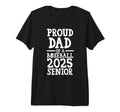 Proud Dad Baseball 2025 Senior Graduate T-Shirt - Custom Art Print Unisex - T-Shirt, Sweatshirt, Hoodie