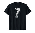 Baseball Softball Mom 7 Number 7 Distressed T-Shirt - Graphic Print Unisex - T-Shirt, Sweatshirt, Hoodie
