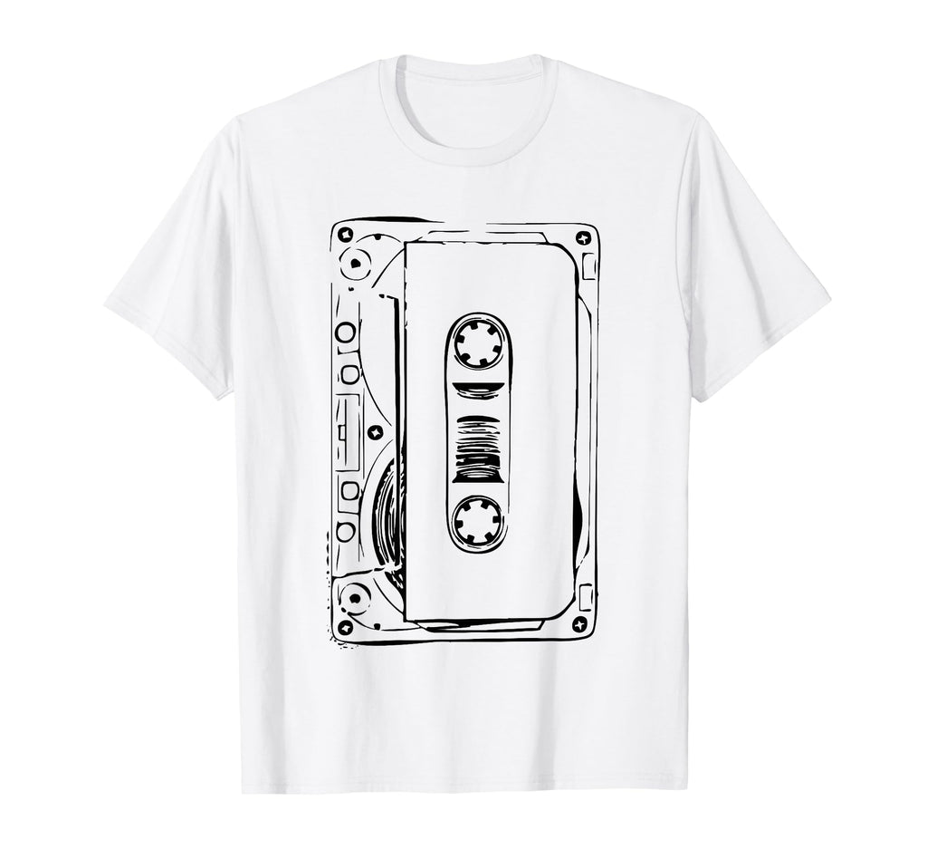Love Mixtape 80S Blank Cassette Tape Gift T-Shirt - Novelty Apparel Unisex - T-Shirt, Sweatshirt, Hoodie