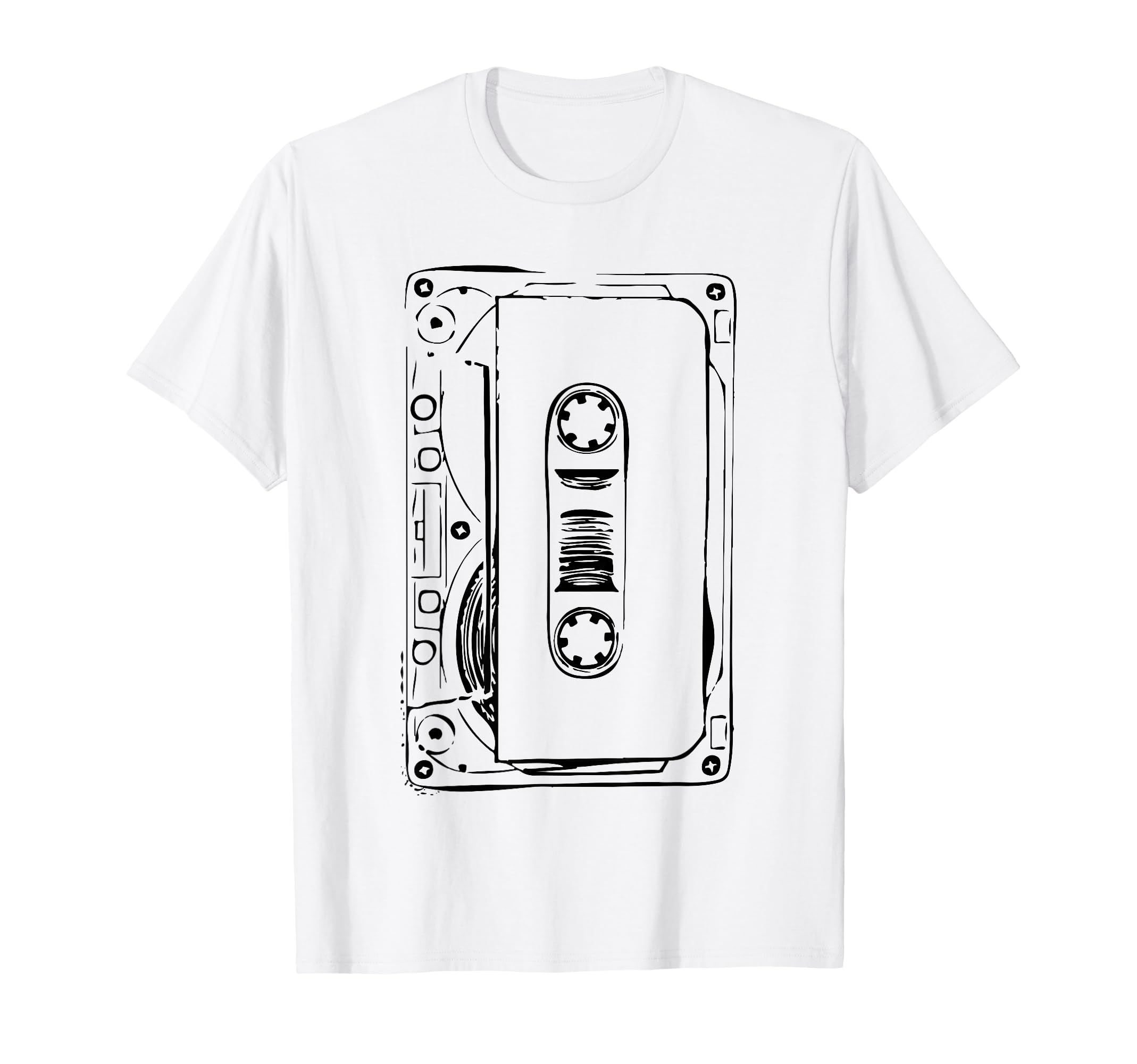 Love Mixtape 80S Blank Cassette Tape Gift T-Shirt - Novelty Apparel Unisex - T-Shirt, Sweatshirt, Hoodie
