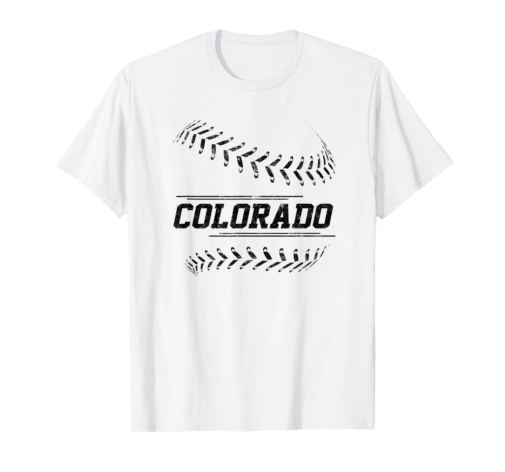 Colorado Baseball State Pride Team T-Shirt - Minimalist Print for Adults - T-Shirt, Sweatshirt, Hoodie