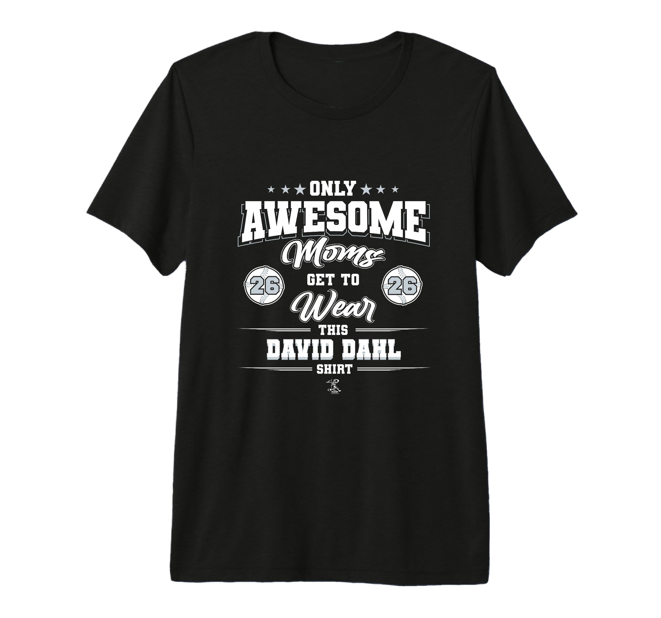 David Dahl Awesome Moms Tri Blend T-Shirt - Custom Art Print for Adults - T-Shirt, Sweatshirt, Hoodie