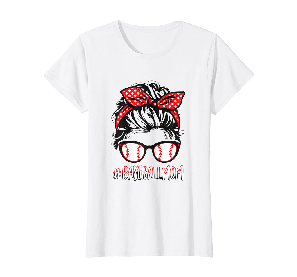Baseball Player Mom Baseball Lover T-Shirt - Custom Art Print Men Women - T-Shirt, Sweatshirt, Hoodie