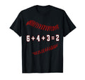 Funny Baseball Gift 6 4 3 2 Baseball T-Shirt - Custom Art Print for Adults - T-Shirt, Sweatshirt, Hoodie