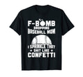 Mens Baseball Mama F Bomb Dropping T-Shirt - Trendy Graphic Men Women - T-Shirt, Sweatshirt, Hoodie