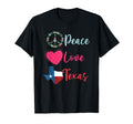 Texas Flag Us State Patriotic Hippie T-Shirt - Graphic Print for Adults - T-Shirt, Sweatshirt, Hoodie