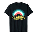 Reading Pennsylvania Rainbow T-Shirt - Fun Novelty Design Unisex - T-Shirt, Sweatshirt, Hoodie
