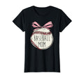 Baseball Mom Coquette Bow Team Support T-Shirt - Unique Graphic for Adults - T-Shirt, Sweatshirt, Hoodie