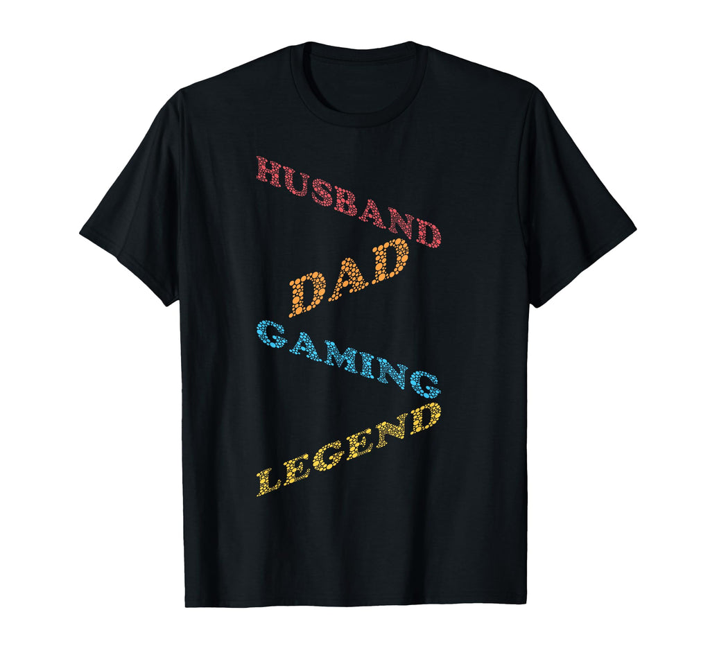 Dad Video Game Legend Fathers Day Funny T-Shirt - Unique Graphic Unisex - T-Shirt, Sweatshirt, Hoodie