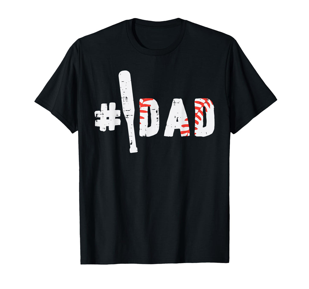 Fathers Day Baseball Dad Softball Sports T-Shirt - Graphic Print Unisex - T-Shirt, Sweatshirt, Hoodie