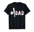 Fathers Day Baseball Dad Softball Sports T-Shirt - Graphic Print Unisex - T-Shirt, Sweatshirt, Hoodie