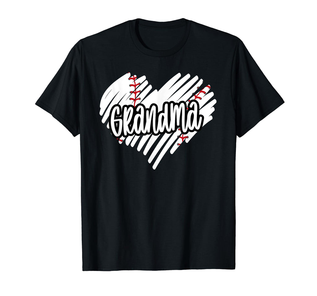 Womens Baseball Grandma Custom Baseball T-Shirt - Trendy Graphic Unisex - T-Shirt, Sweatshirt, Hoodie