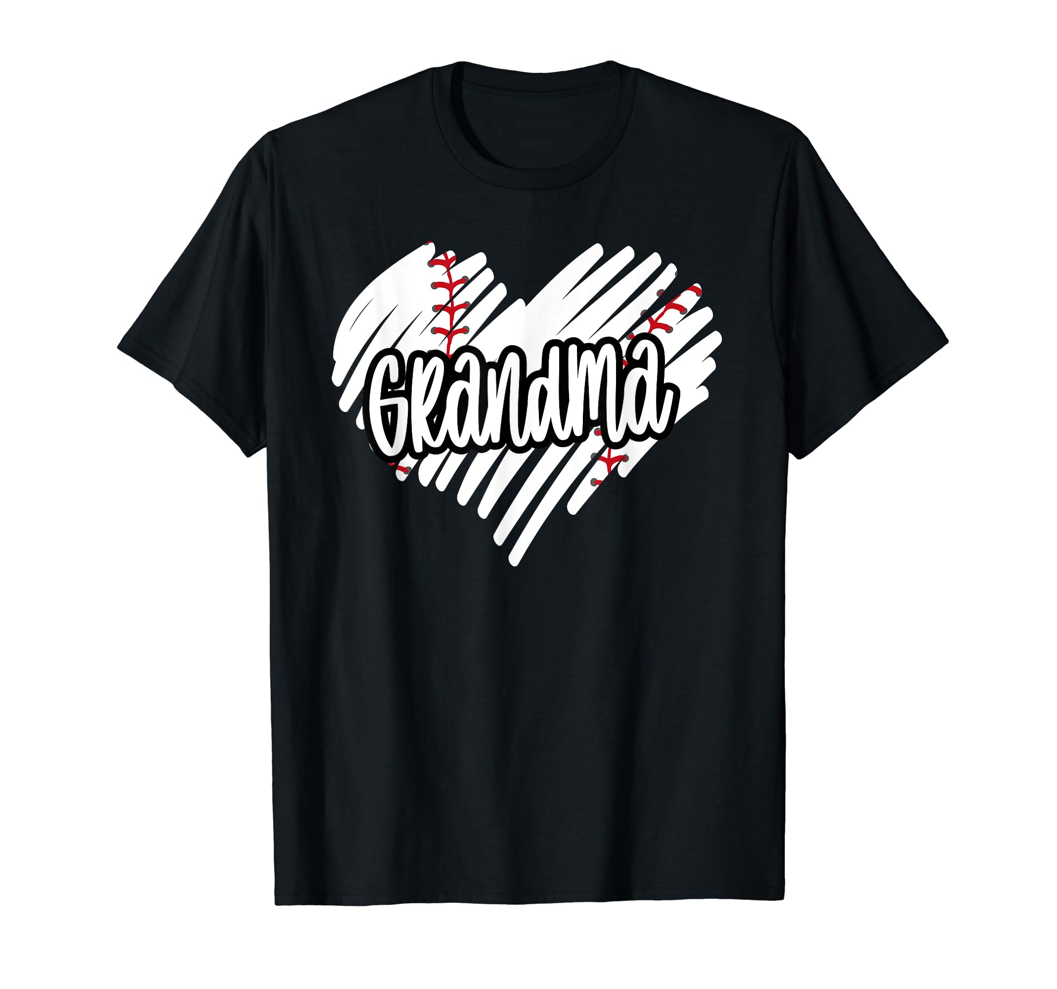 Womens Baseball Grandma Custom Baseball T-Shirt - Trendy Graphic Unisex - T-Shirt, Sweatshirt, Hoodie