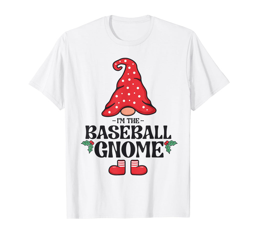 Matching Family Gnome Baseball Gnome T-Shirt - Unique Graphic Unisex - T-Shirt, Sweatshirt, Hoodie