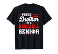 Proud Brother 2026 Senior Baseball Graduate T-Shirt - Trendy Graphic Unisex - T-Shirt, Sweatshirt, Hoodie