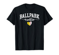 Ballpark Auntie Softball Baseball T-Shirt - Fun Novelty Design for Adults - T-Shirt, Sweatshirt, Hoodie