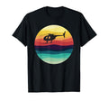 Helicopter Silhouette Md 500 Sunset T-Shirt - Novelty Apparel Men Women - T-Shirt, Sweatshirt, Hoodie