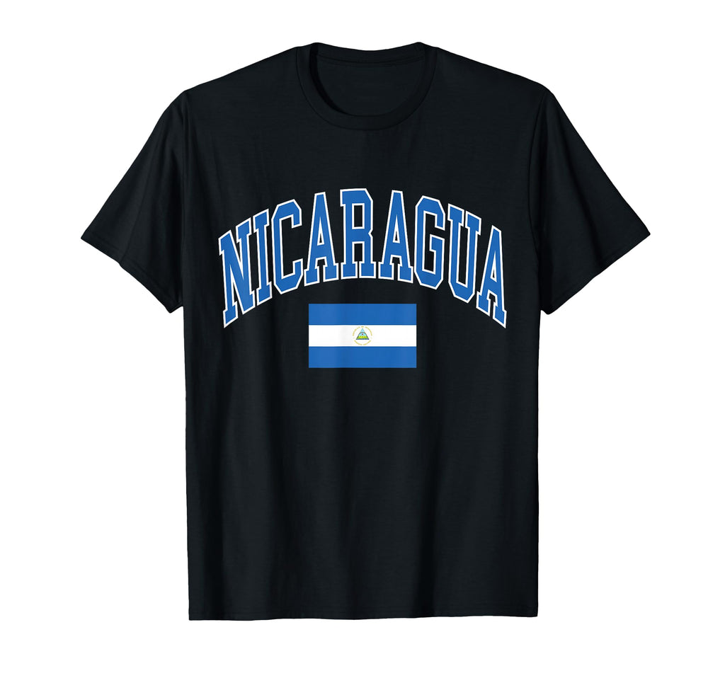 Nicaragua Flag T-Shirt - Streetwear Style Men Women - T-Shirt, Sweatshirt, Hoodie