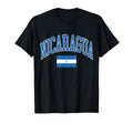 Nicaragua Flag T-Shirt - Streetwear Style Men Women - T-Shirt, Sweatshirt, Hoodie