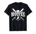 Wolves Baseball Back To School Spirit T-Shirt - Unique Graphic Unisex - T-Shirt, Sweatshirt, Hoodie