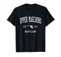 Upper Marlboro Md Athletic Sports Js01 T-Shirt - Custom Art Print Unisex - T-Shirt, Sweatshirt, Hoodie