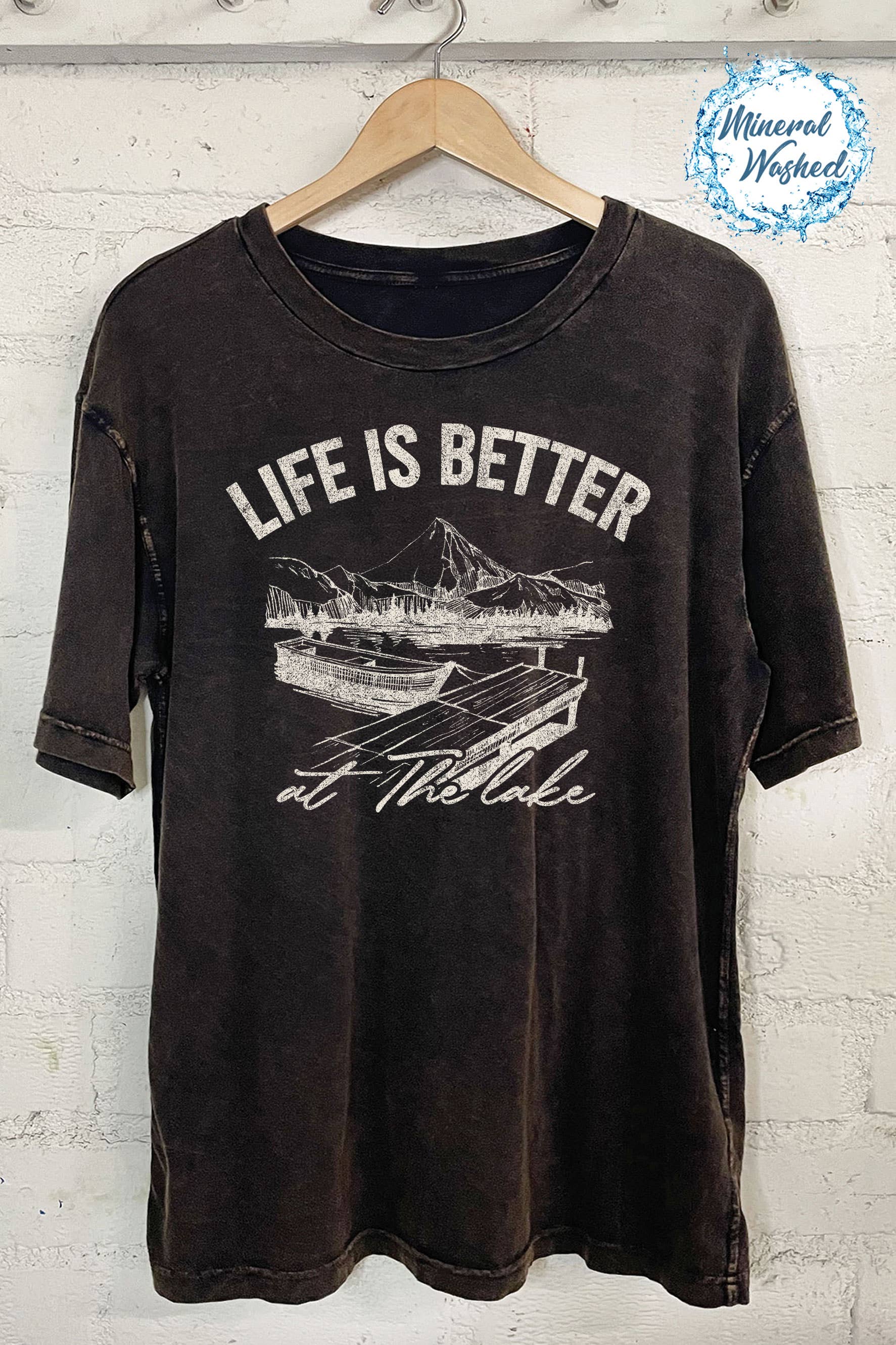 Life Is Better At the Lake - Adult & Kids T-Shirts, Sweatshirts & Hoodies apparel design preview 1