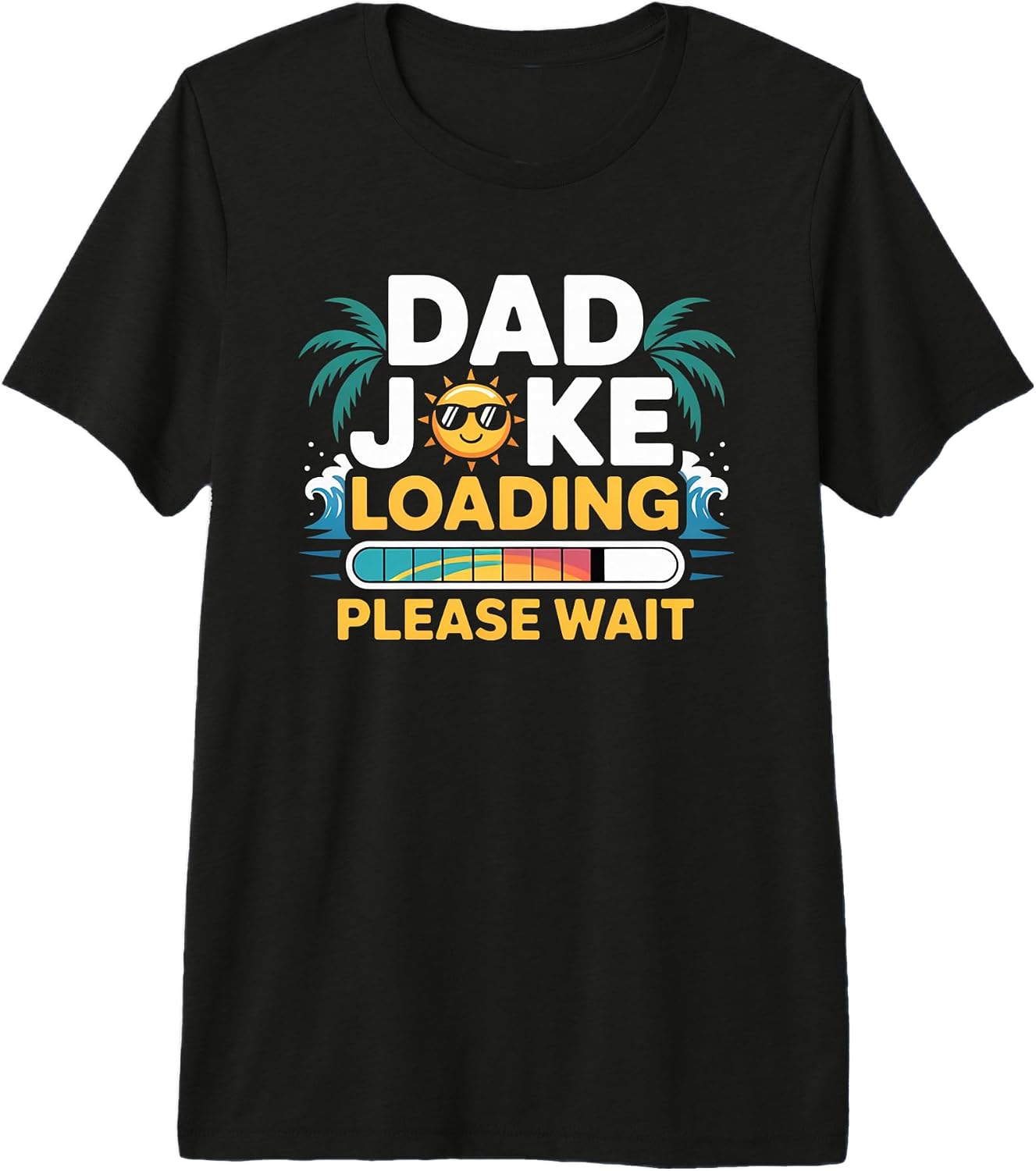 Funny Dad Joke Summer Beach Daddy Vibes Co - Adult & Kids T-Shirts, Sweatshirts & Hoodies apparel design preview 1