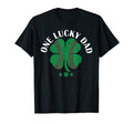 One Lucky Dad Green Baseball Shamrock T-Shirt - Streetwear Style Unisex - T-Shirt, Sweatshirt, Hoodie