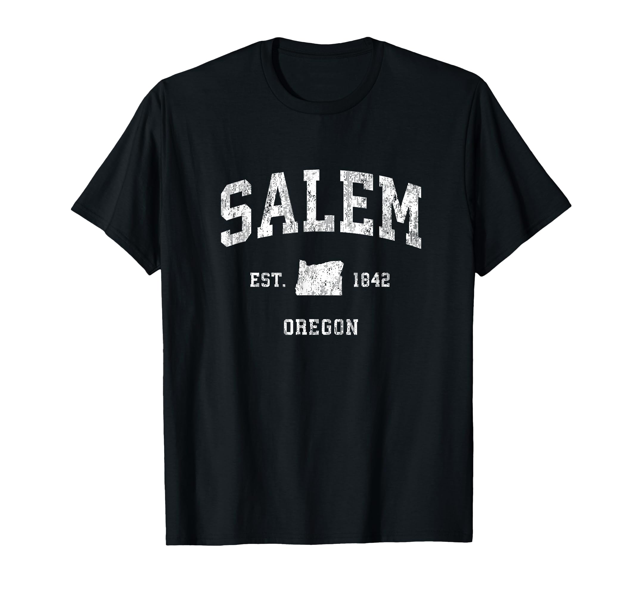 Salem Oregon Or Athletic Sports T-Shirt - Unique Graphic Men Women - T-Shirt, Sweatshirt, Hoodie