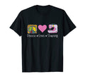 Quilting Peace Love Sewing T-Shirt - Custom Art Print Unisex - T-Shirt, Sweatshirt, Hoodie