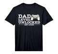 Mens Funny New Dad Level Unlocked 2025 T-Shirt - Graphic Print Unisex - T-Shirt, Sweatshirt, Hoodie