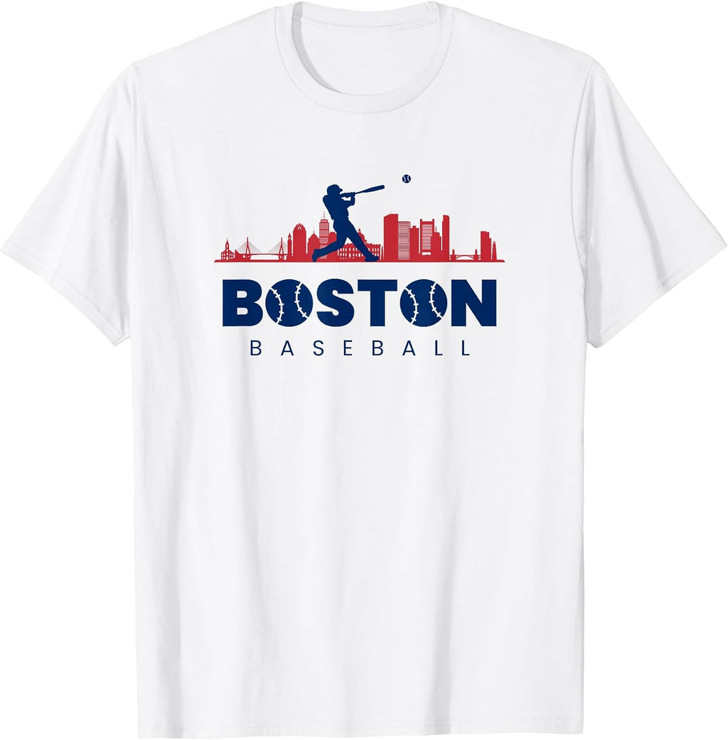 Boston Baseball Lovers - Adult & Kids T-Shirts, Sweatshirts & Hoodies apparel design preview 1