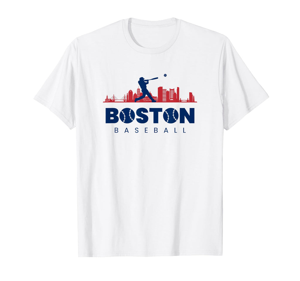 Boston Baseball Minimalist Baseball Lover T-Shirt - Minimalist Print Unisex - T-Shirt, Sweatshirt, Hoodie
