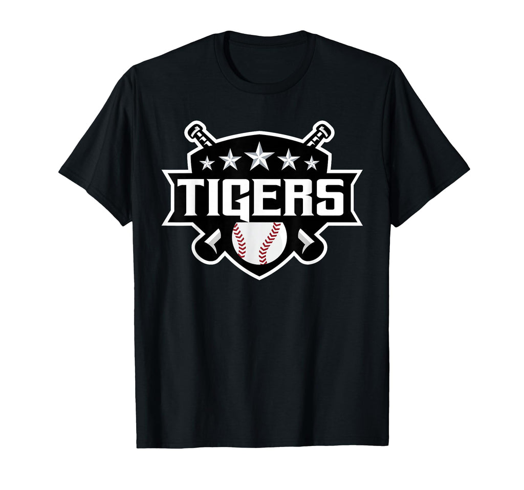 Tigers Baseball Sports Game Day T-Shirt - Casual Everyday Wear for Adults - T-Shirt, Sweatshirt, Hoodie