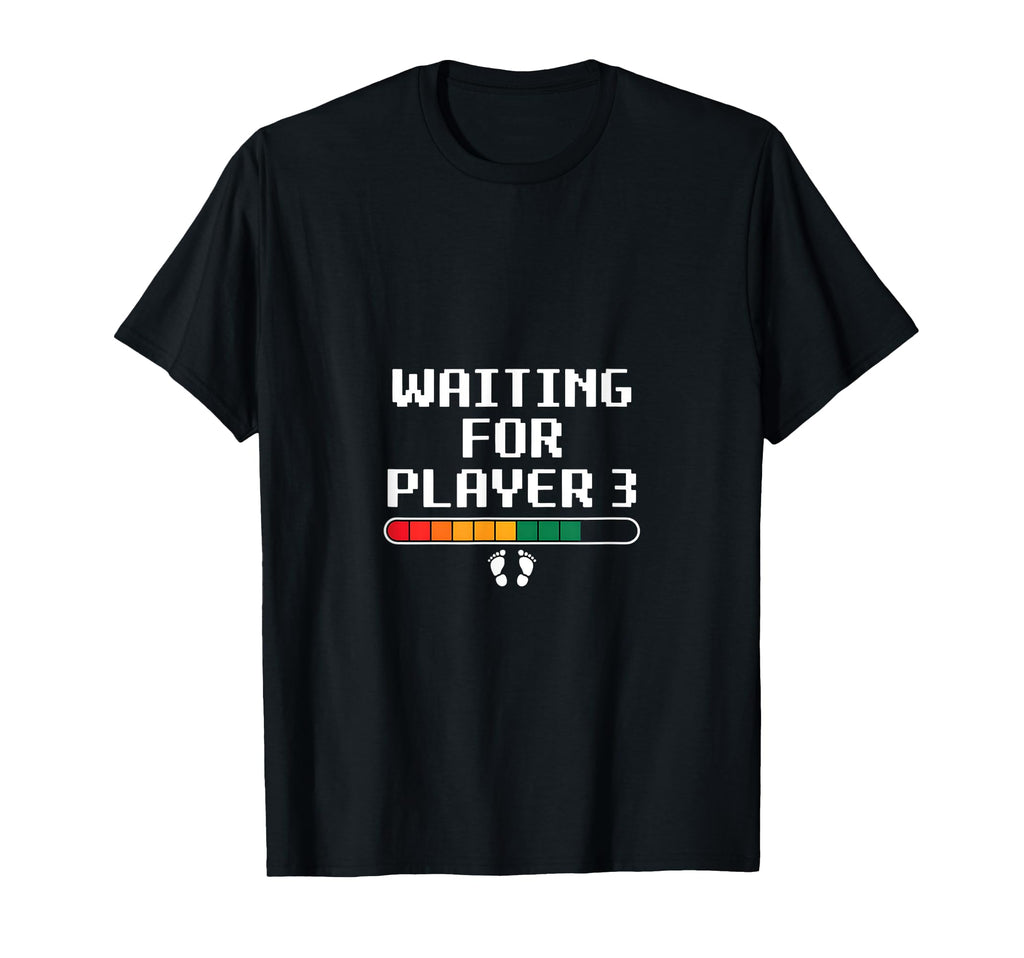Dad To Be Gamer Player 3 Pregnancy T-Shirt - Fun Novelty Design Men Women - T-Shirt, Sweatshirt, Hoodie