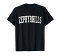 Zephyrhills Fl Distressed White Varsity T-Shirt - Novelty Apparel Men Women - T-Shirt, Sweatshirt, Hoodie